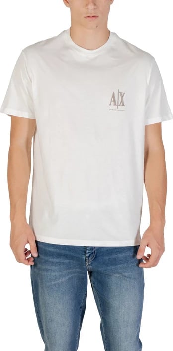 Maicë Armani Exchange për meshkuj, e bardhë
