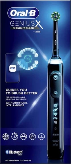 Furçë elektrike Oral-B Genius X, e zezë