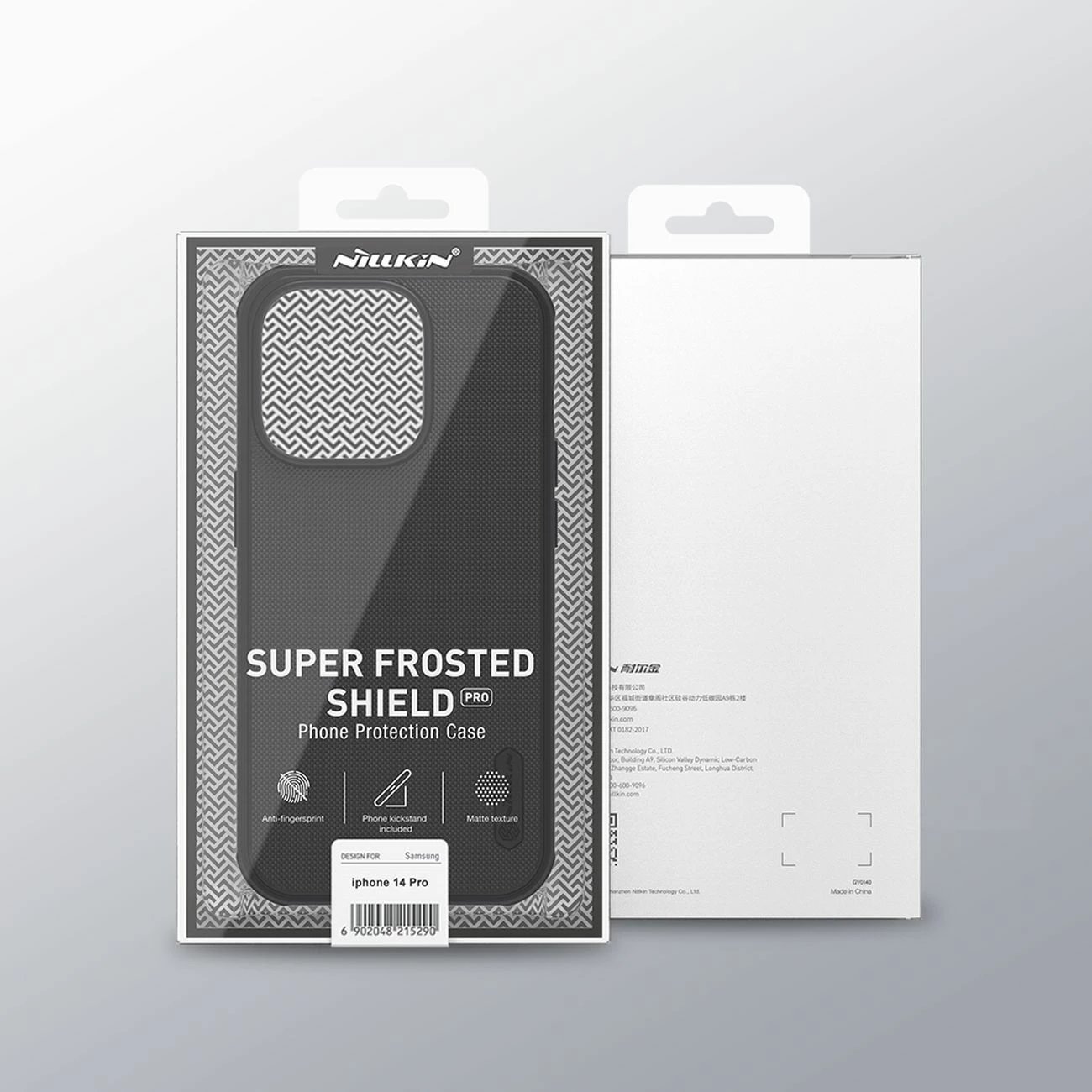 Mbështjellës Nillkin Super Frosted Shield Pro për iPhone 14 Pro, Kaltër