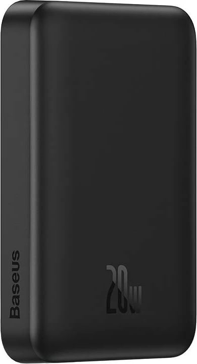 Powerbank Baseus Magnetic Mini 10000mAh, 20W, MagSafe, e zezë