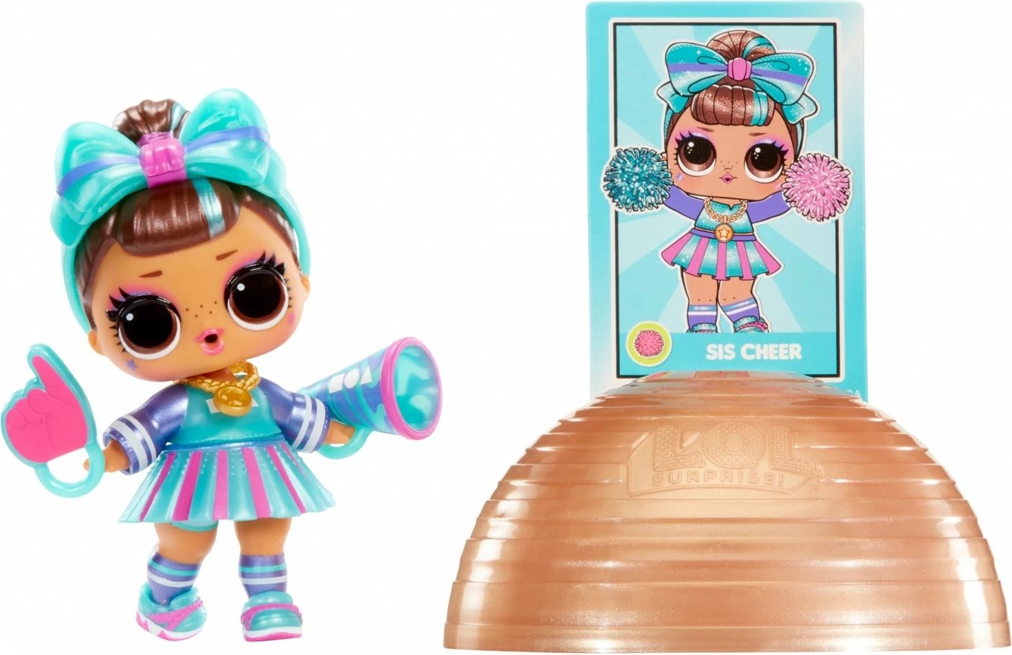 Set lodrash L.O.L. Surprise All Star Sports Vault, MGA, 12 copë, plastikë