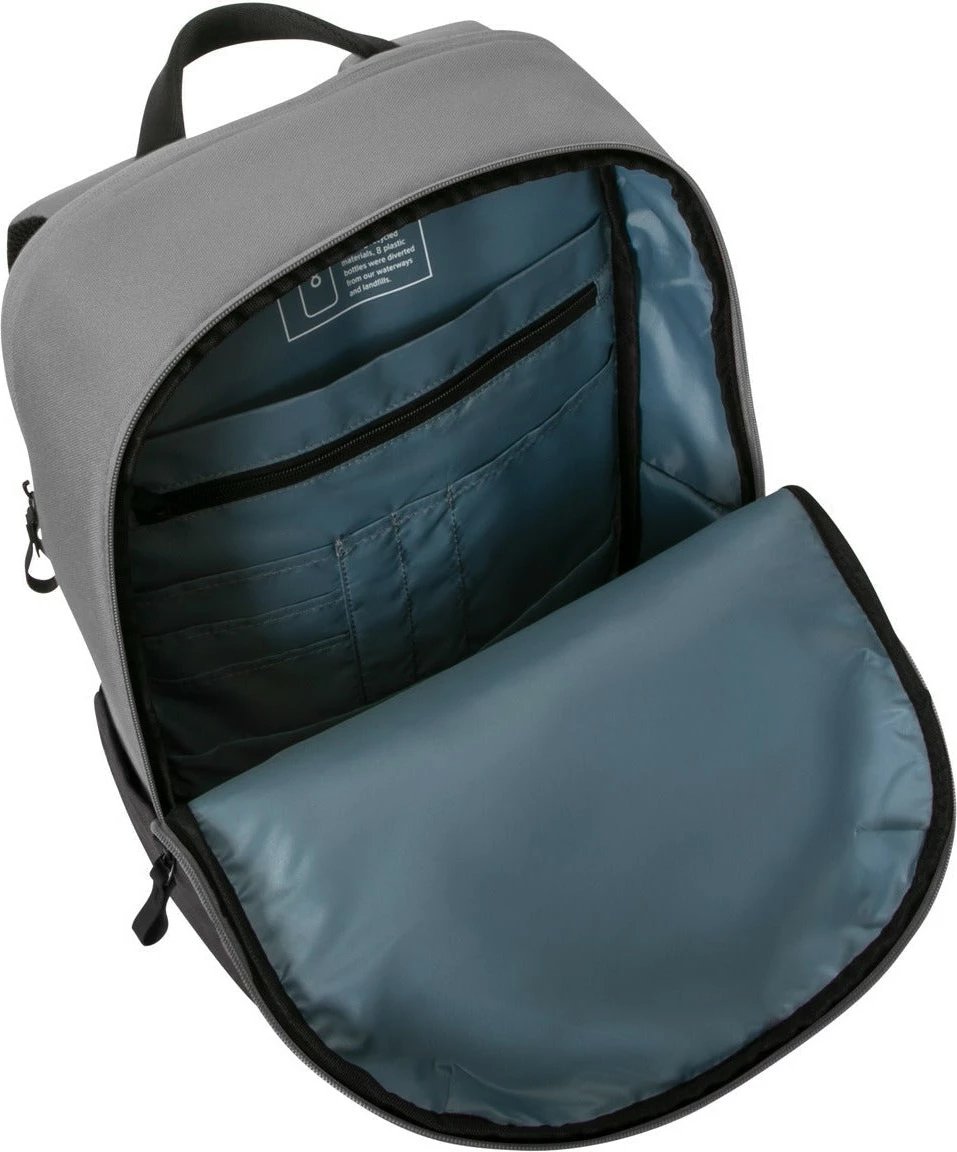 Çantë shpine Targus Sagano Commuter 15.6 inç, e zezë/gri
