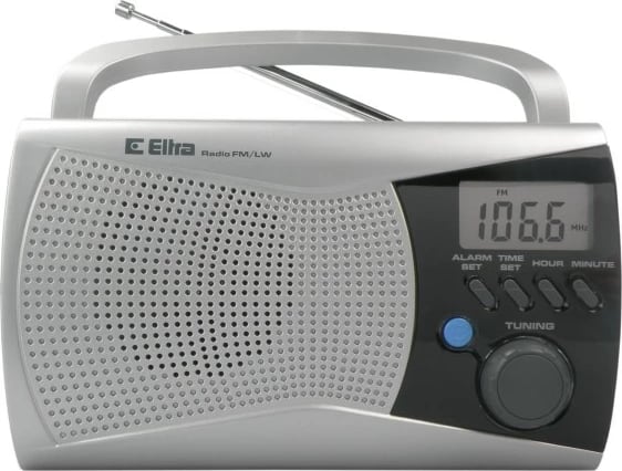 Radio portabile Eltra KINGA 2, FM/AM, argjend