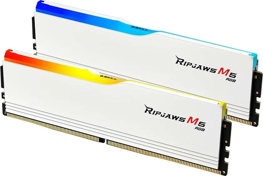 RAM Memorje G.Skill Ripjaws M5 RGB 32GB (2x16GB) DDR5 6000MHz CL36, e bardhë