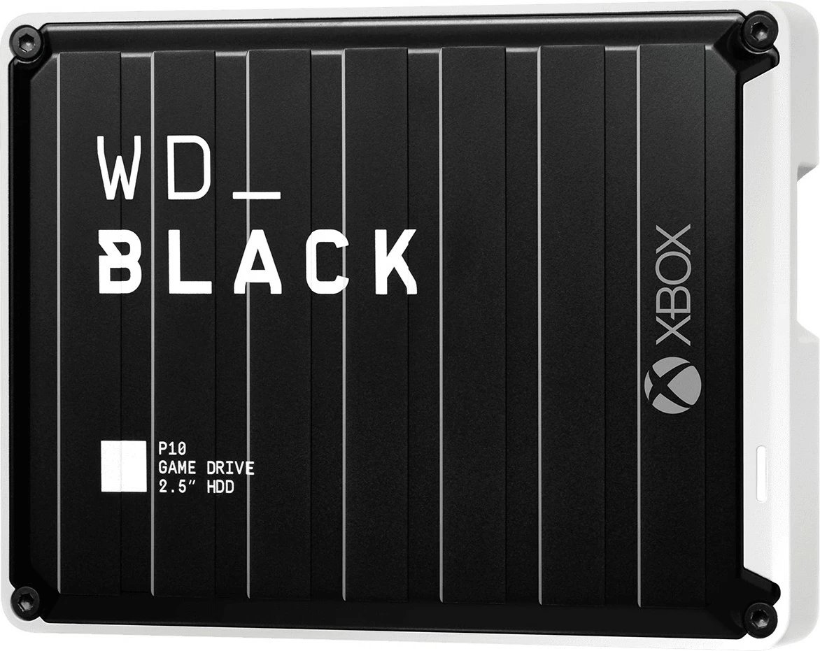 Hard disk Western Digital P10, 4 TB, 2.5", 3.2 Gen 1, e zezë