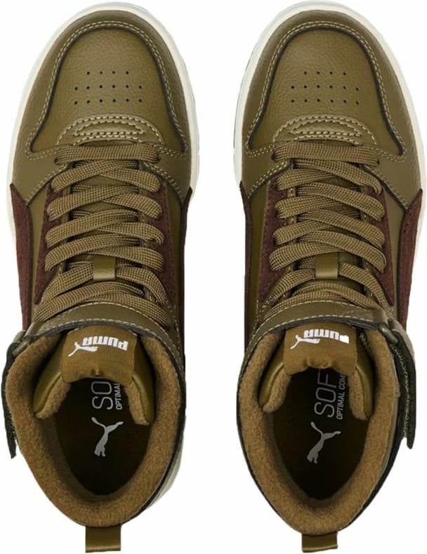 Atlete për fëmijë Puma, të gjelbërta