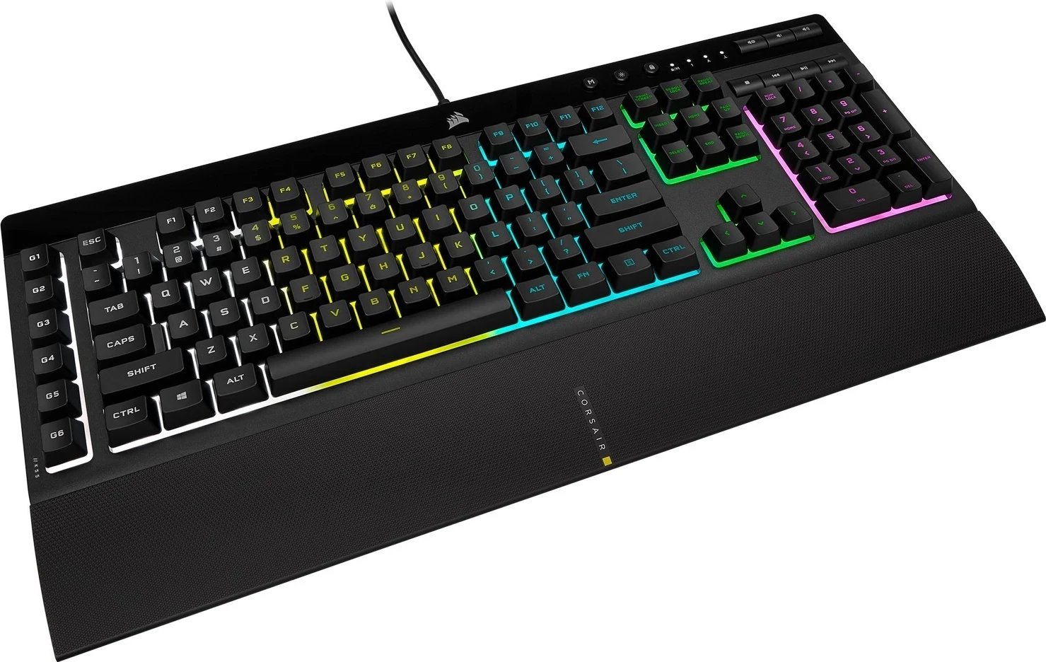 Tastierë Gaming Corsair K55 Pro RGB, me dritat RGB