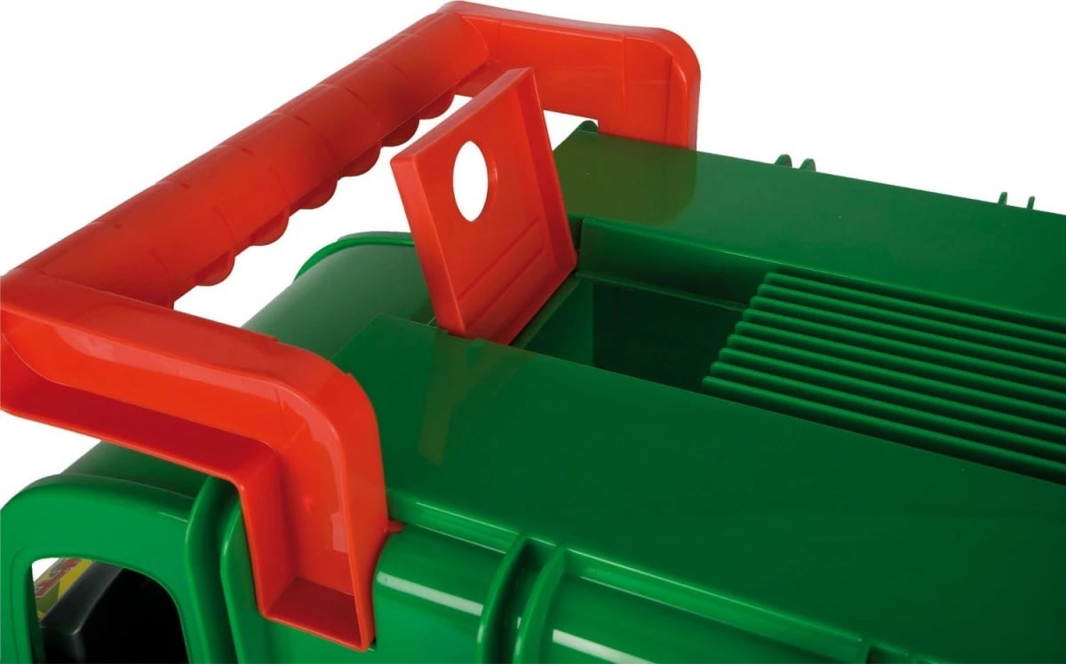 Kamion lodër Wader Gigant Farmer Garbage Truck 60 cm, plastikë, gjelbër/e kuqe/e hirtë