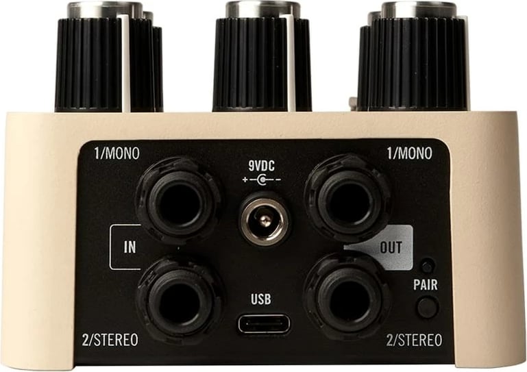 Efekt kitarë Universal Audio Astra Modulation Machine, Argjendtë