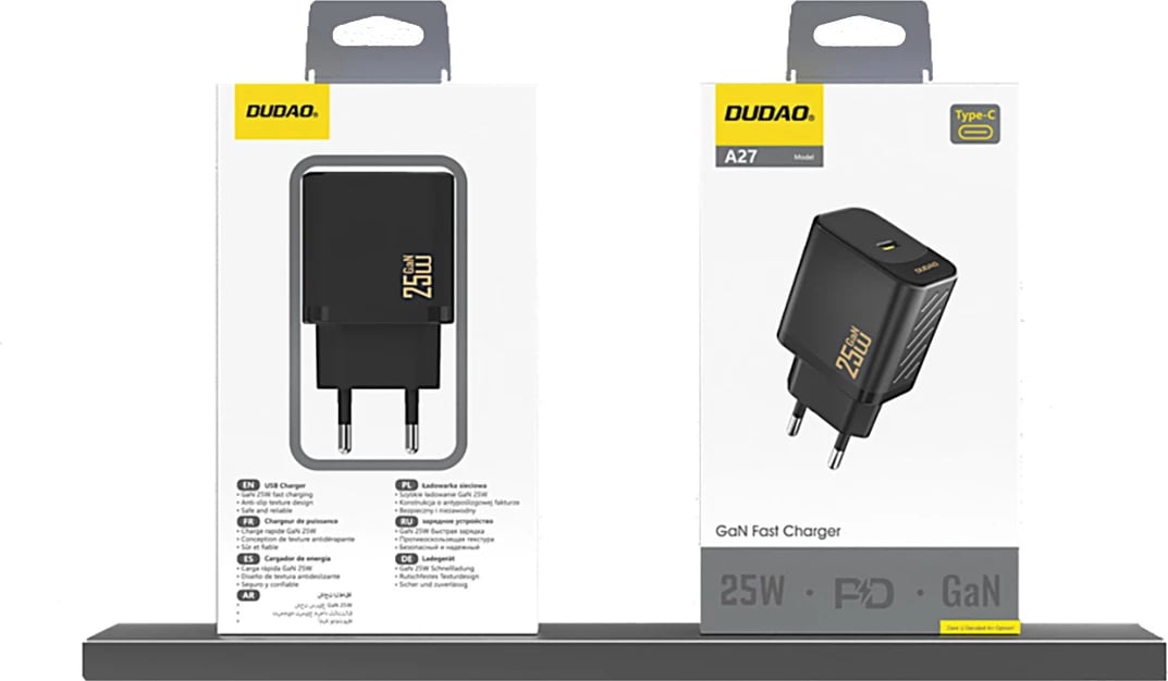 Karikues muri Dudao A27, 25W GaN, USB-C, i zi