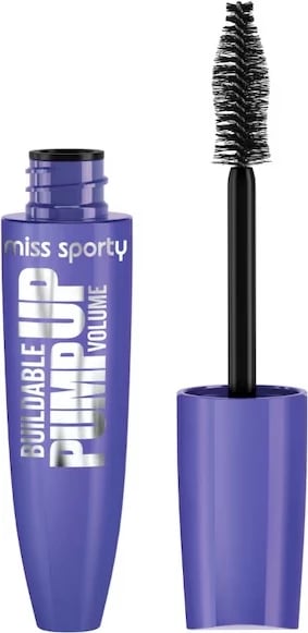 Maskarë volumizuese Miss Sporty Pump Up Booster Can't Stop The Volume për femra 001 Black 12ml