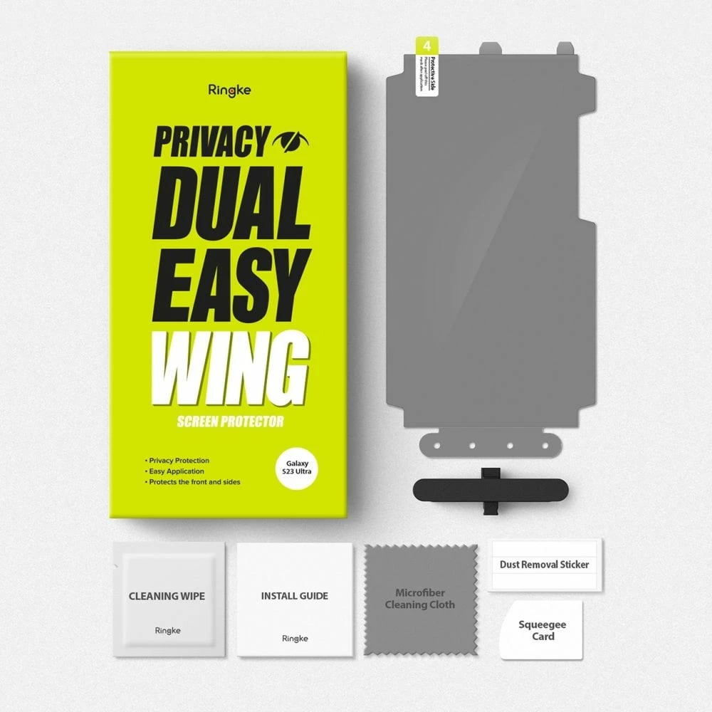 Mbrojtës ekrani privatësie Ringke Dual Easy për Samsung Galaxy S23 Ultra