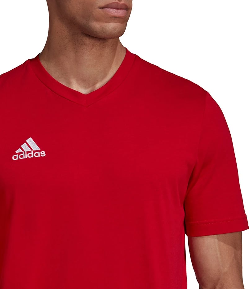 Maicë adidas për meshkuj, e kuqe