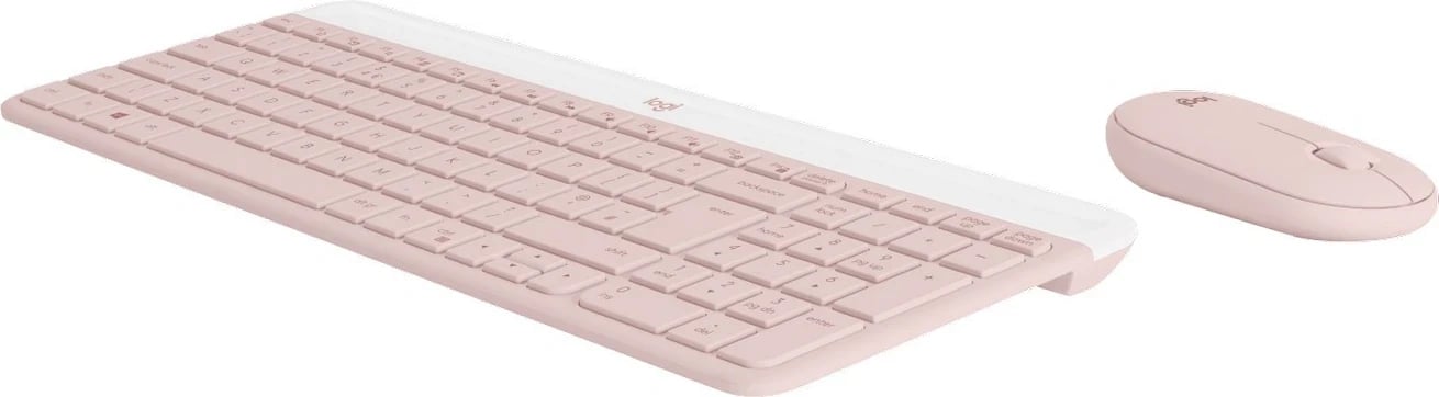 Set tastierë & maus Logitech MK470, Wi-Fi, rozë