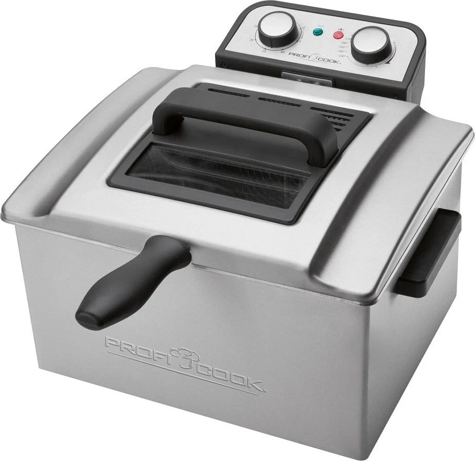 Fritezë Clatronic PC-FR 1038, Stand-alone, 3000 W, Argjendtë