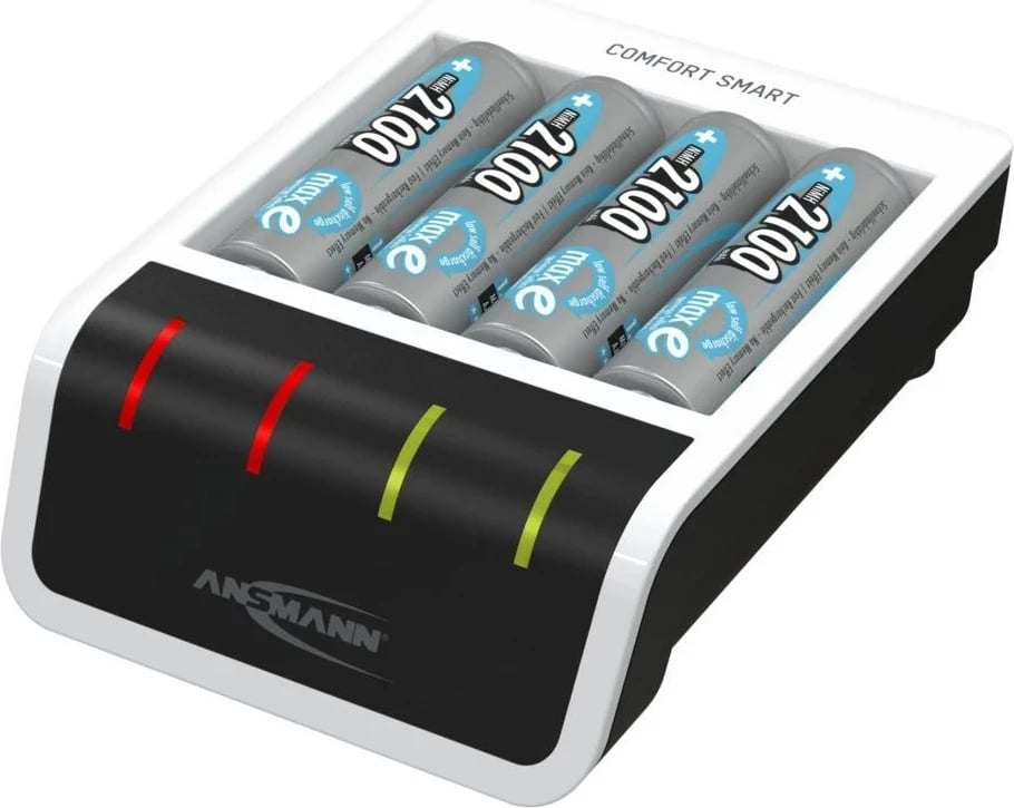 Karikues baterish ANSMANN 1001-0092-01, 4x AA 2100mAh, i zi
