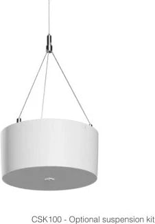 Altoparlant murit AUDAC NELO706I, 6.5", i bardhë