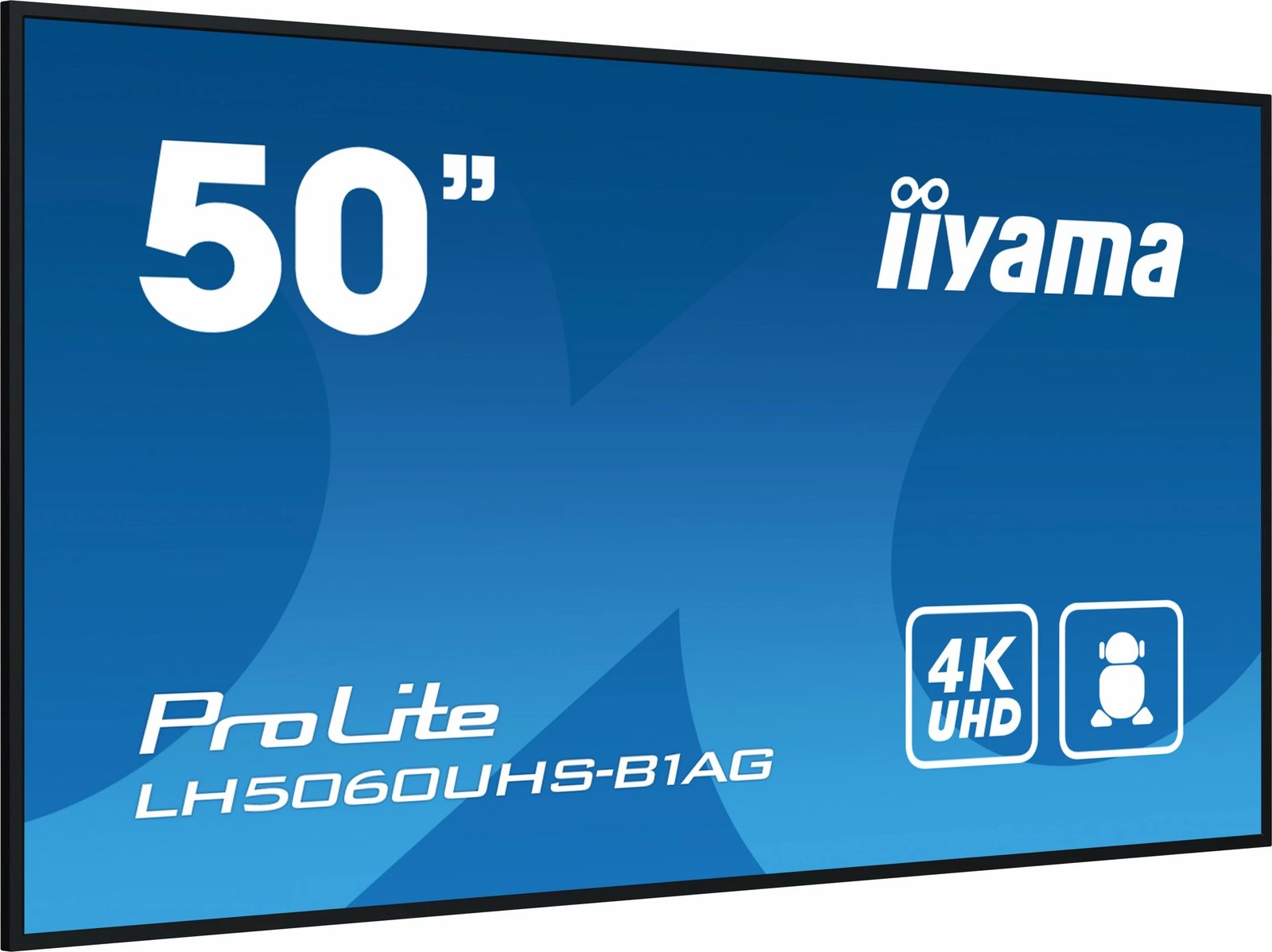 Digital A-board iiyama LH5060UHS-B1AG, 125.7 cm, LED, 4K UHD, Wi-Fi