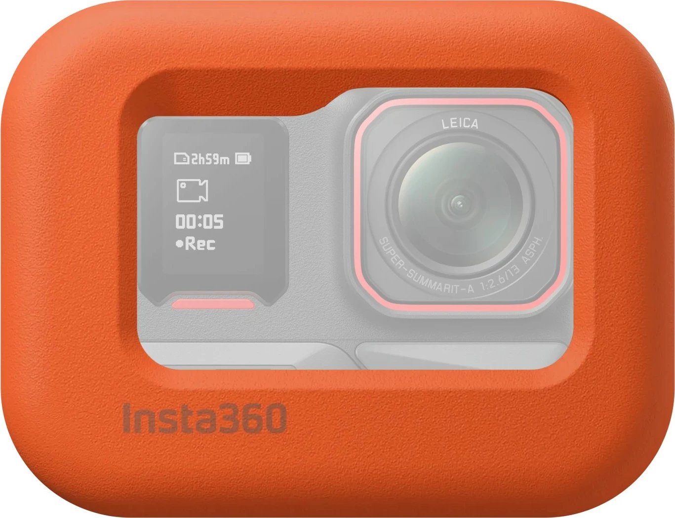 Mbështjellës Insta360 Ace Pro 2 Float Guard, portokalli