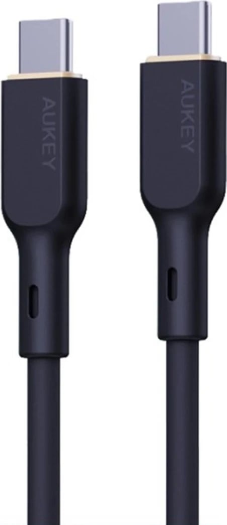 Kabllo AUKEY CB-SCC101 USB-C Type-C PD 100W 5A 1m Silikon, e Zezë