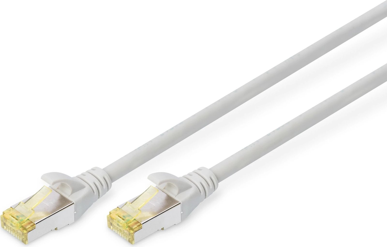 Kabllo patch Digitus CAT 6A S/FTP, 1 m, RJ-45, Gri