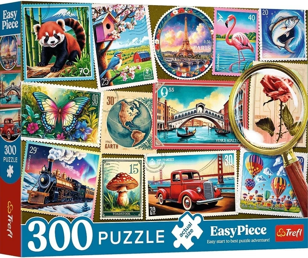 Puzzle Trefl EasyPiece 300 pjesë, pulla poste, 60x40cm