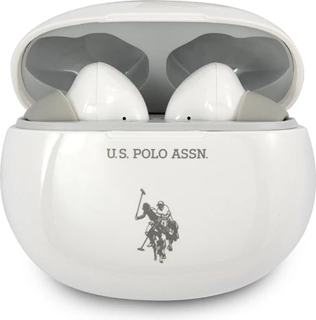 Kufje TWS Bluetooth US Polo USTWS1WH, të bardha