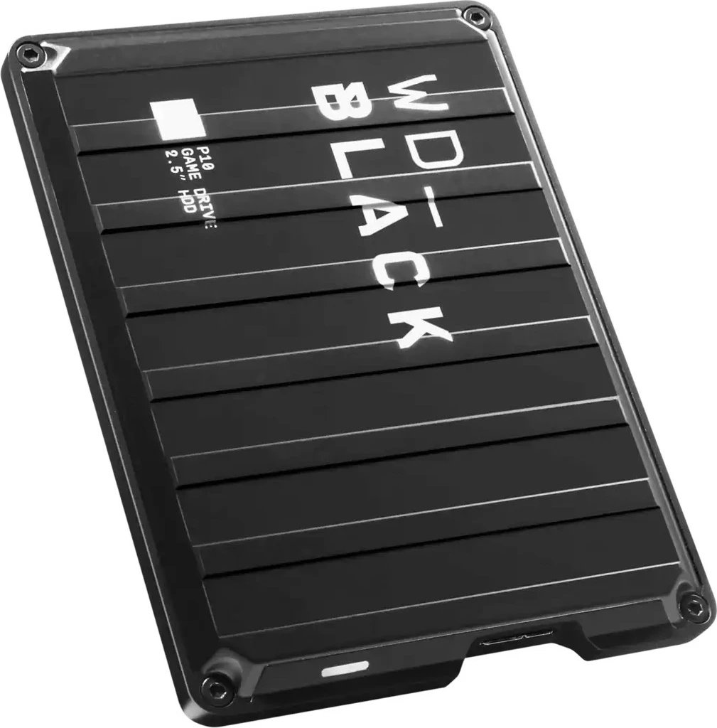Hard disk i jashtëm Western Digital WD_BLACK P10, 2 TB, 3.5", USB 2.0/3.2 Gen 1, i zi