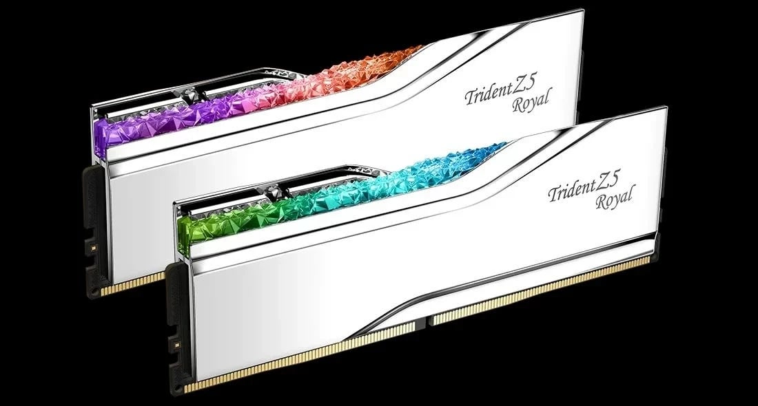 RAM Memorje G.SKILL Trident Z5 Royal RGB DDR5, 2x32GB, 6000MHz, CL30