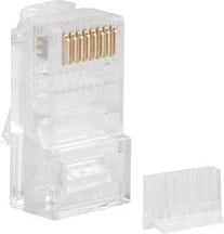 Konektorët e telit Lanberg PLU-6000, RJ-45, Transparent