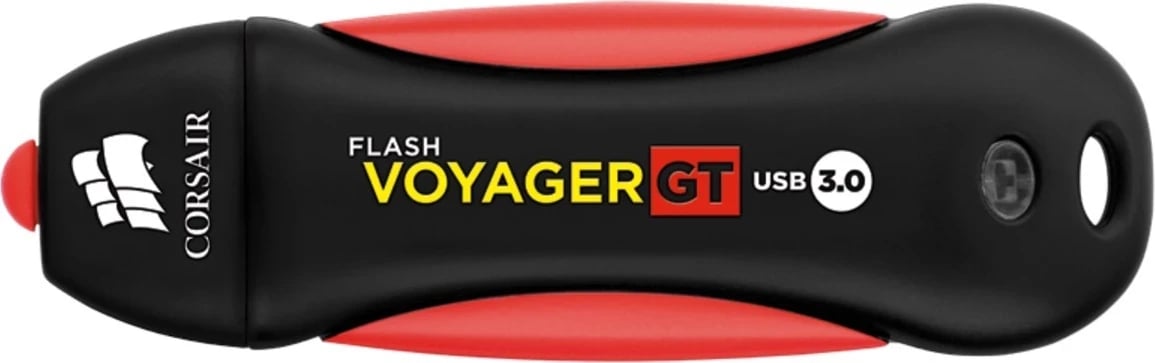 USB Flash Corsair Voyager GT, 256GB, USB 3.0, ngjyrë zi-kuq