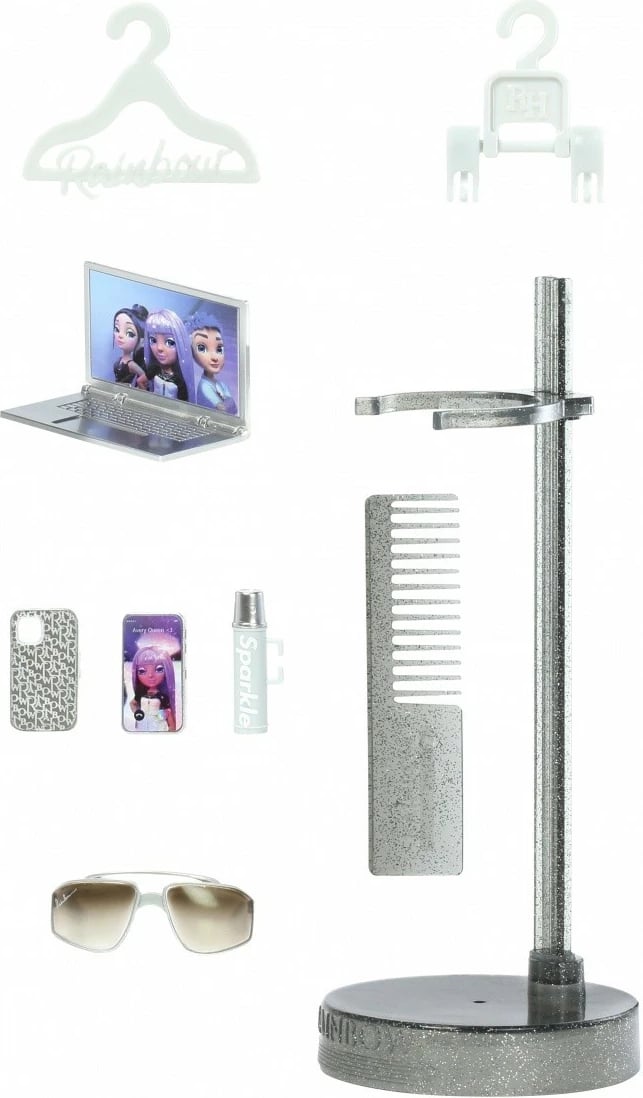 Kukull mode Rainbow High MGA Aidan Russell me aksesorë