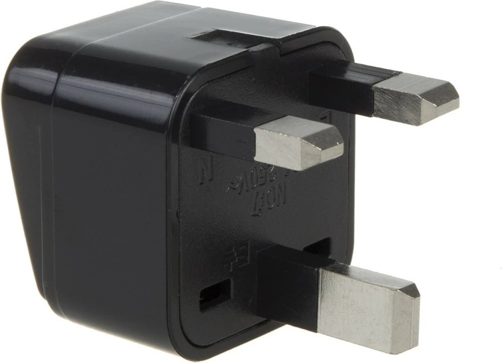 Adapter prizë Maclean MCE154, universal, i zi