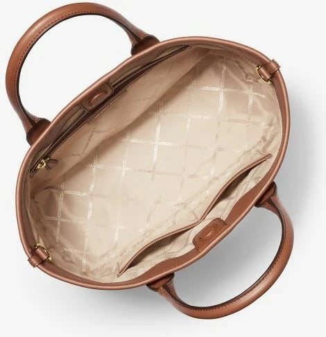 Çantë dore Michael Kors femra, bezhë