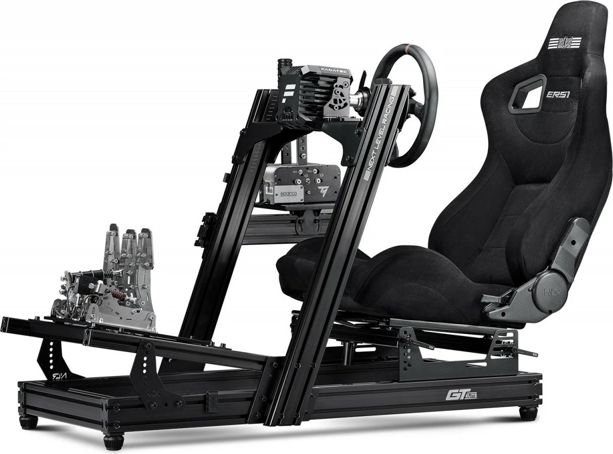 Kokpit simulimi Next Level Racing GTElite, alumini, Front & Side Mount, i zi