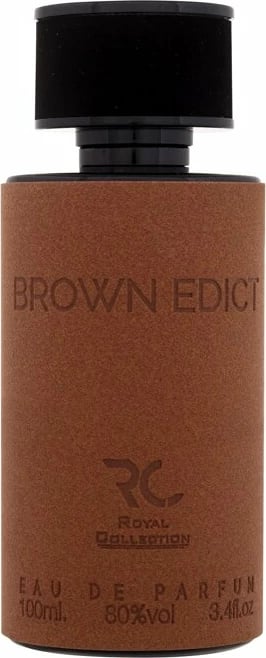 Eau de Parfum Royal Collection Brown Edict 100ml