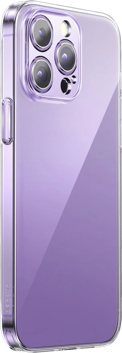 Mbështjellës Baseus Corning Case për iPhone 14 Pro Max me xham të temperuar, Transparent