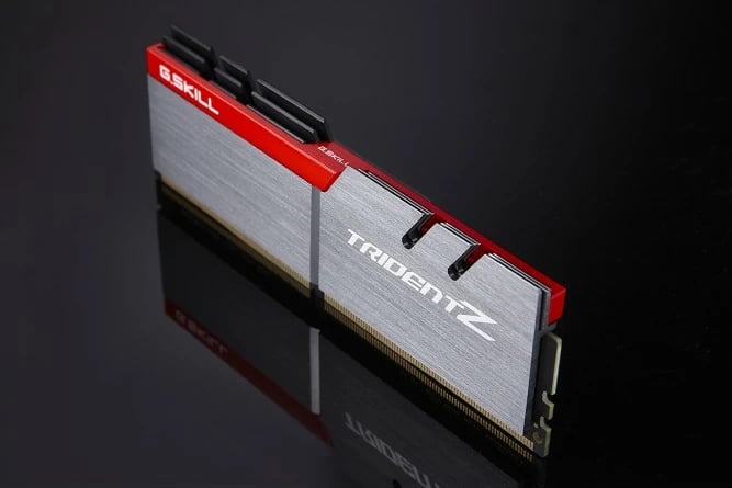 RAM Memorje G.Skill Trident Z 16GB (2x8GB) DDR4 3200MHz gri/kuqe