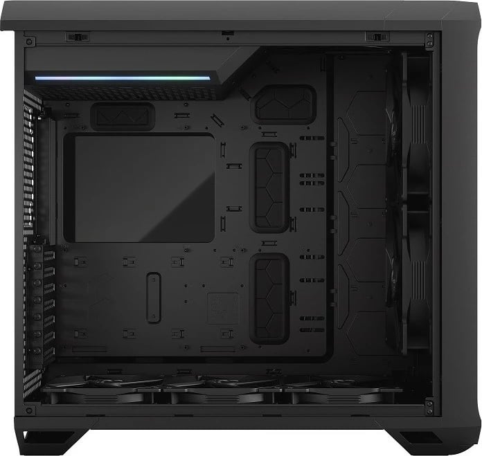 Kasë Fractal Design Torrent Black TG Light Tint, ATX, xham i temperuar, e zezë