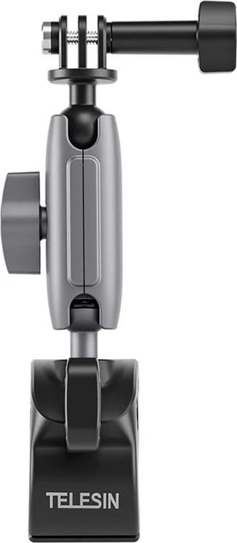 Mbajtës universal Telesin Crab Claw Clamp GP-HBM-001 për kamera sportive dhe smartphone, alumini