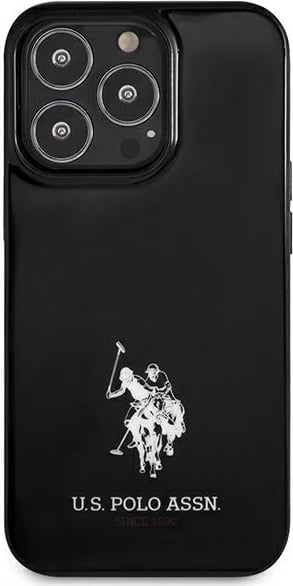 Mbështjellës U.S. Polo Assn. USHCP13XUMHK për iPhone 13 Pro Max, Hardcase, TPU, Zi