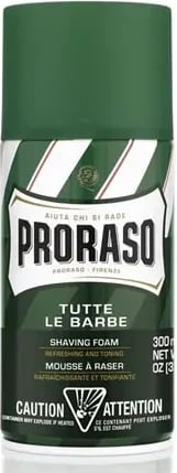 Shaving foam Proraso Green Tutte Le Barbe 300ml