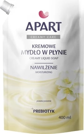 Sapun i lëngshëm Apart Natural Creamy Jasmine + Prebiotic Refill 400ml