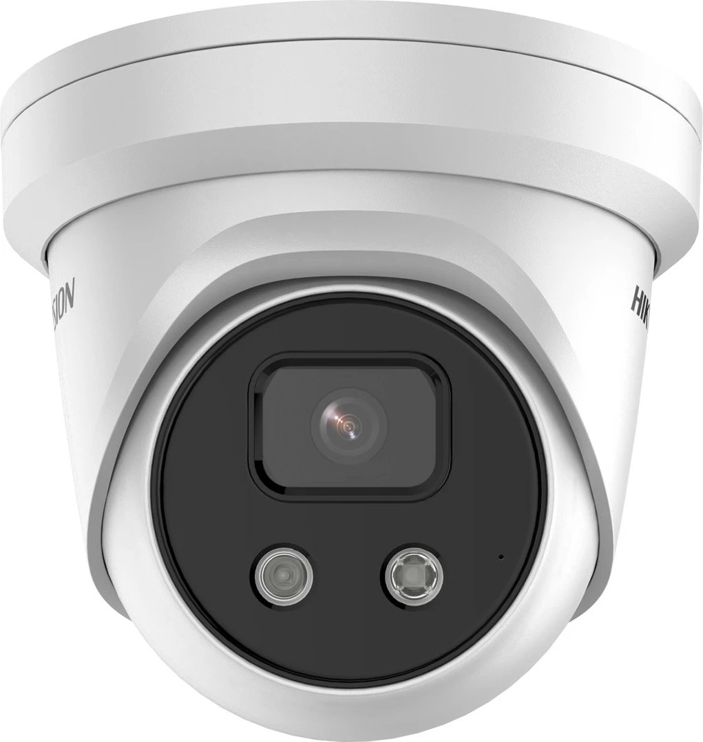 Kamerë IP Hikvision DS-2CD2346G2-IU, dome, 2.8mm, bardhë
