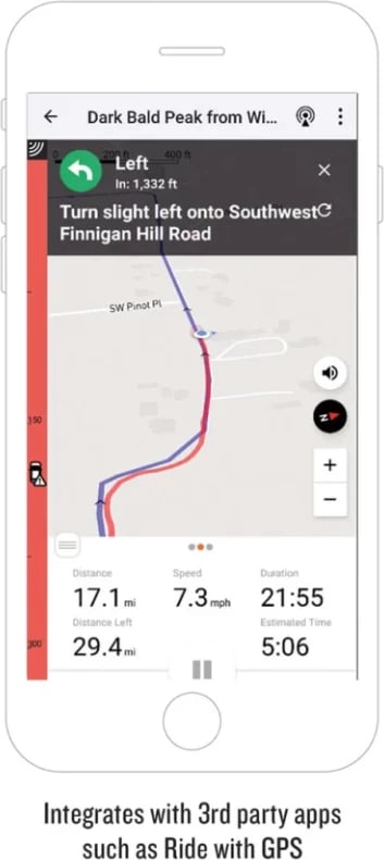 Radar dhe dritë e pasme për biçikletë Garmin Varia™ RTL515 