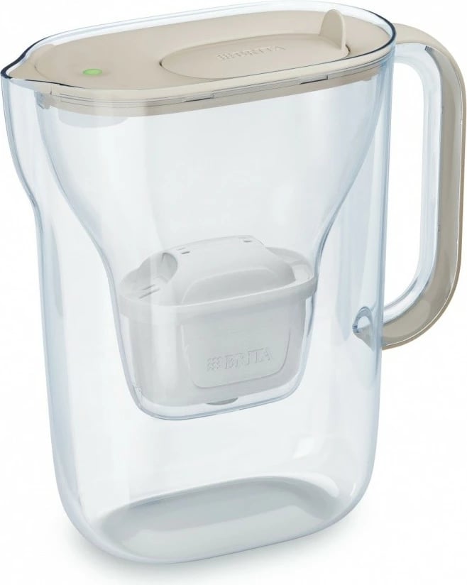 Ibrik filtri Brita Style Essential, 2.4L, sand beige, me filtër MAXTRA PRO Ibrik filtri Brita Style Essential, 2.4L, sand beige, me filtër MAXTRA PRO