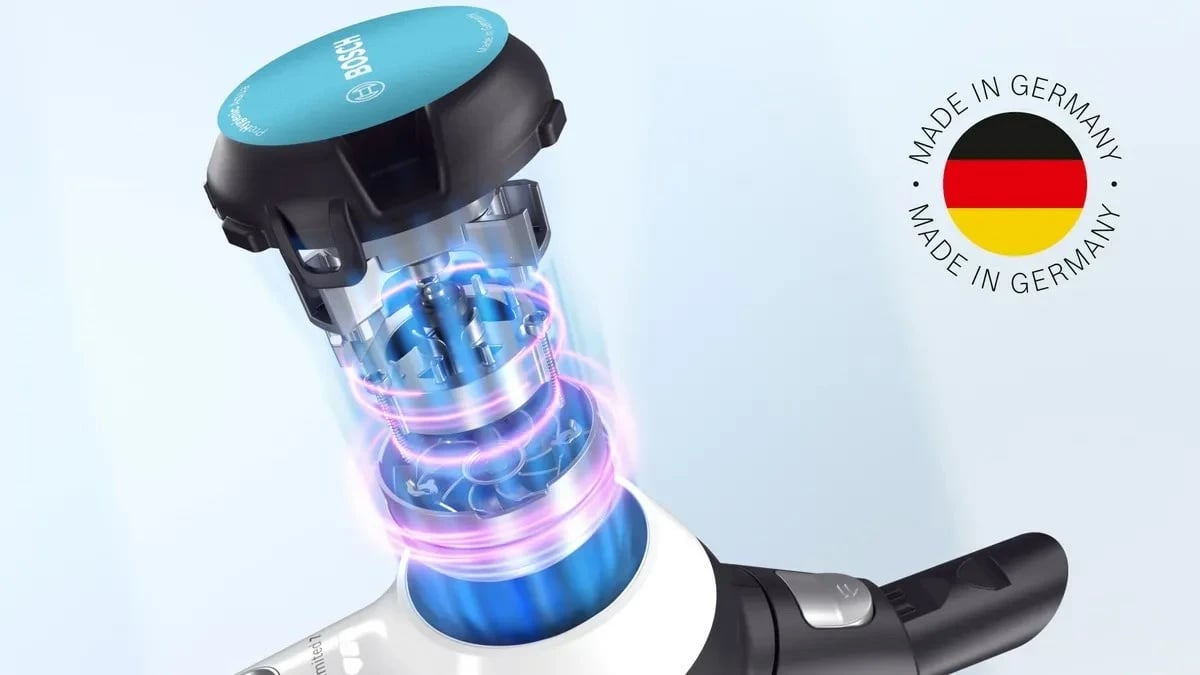 Fshesë pa kabllo 2-në-1 BOSCH Unlimited 7 ProHygienic Aqua, Bardhë