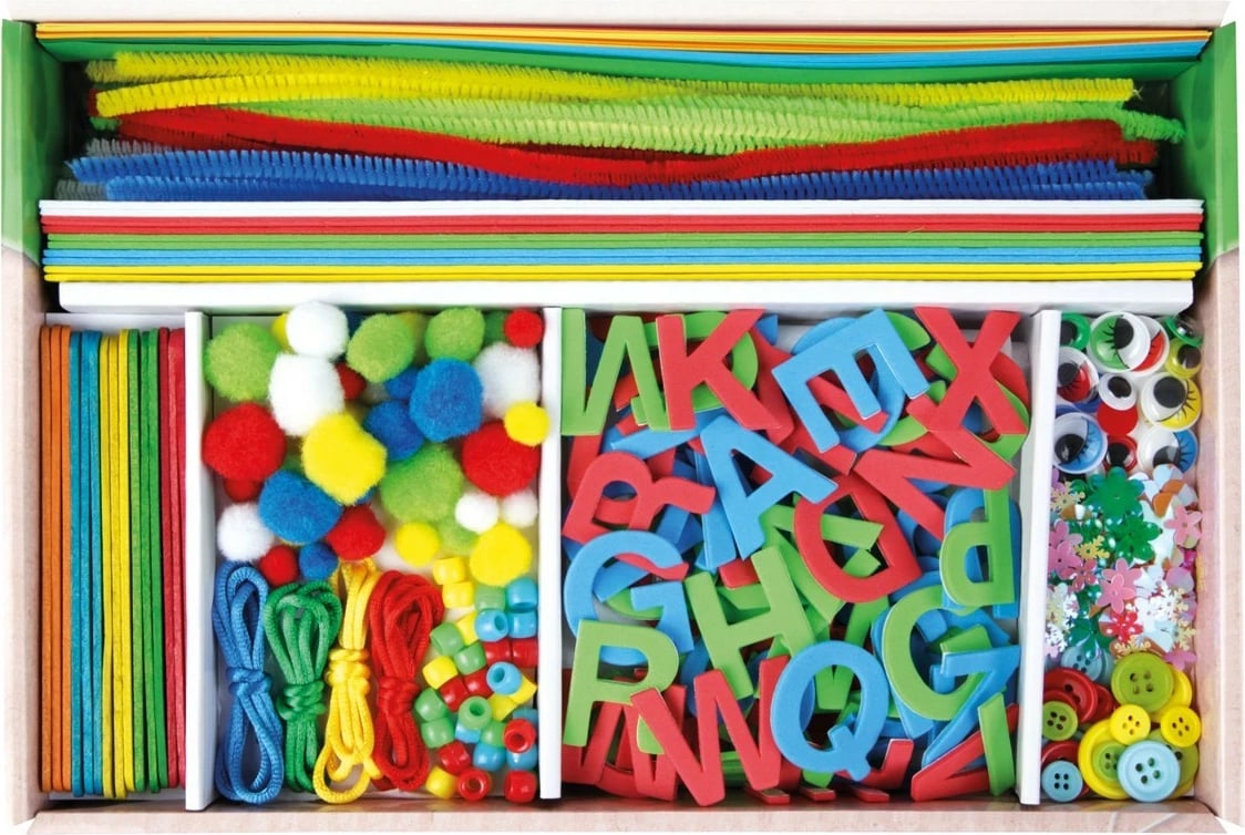 Set kreativ Lena Handmade 400 pjesë, Multikolor Set kreativ Lena Handmade 400 pjesë, Multikolor