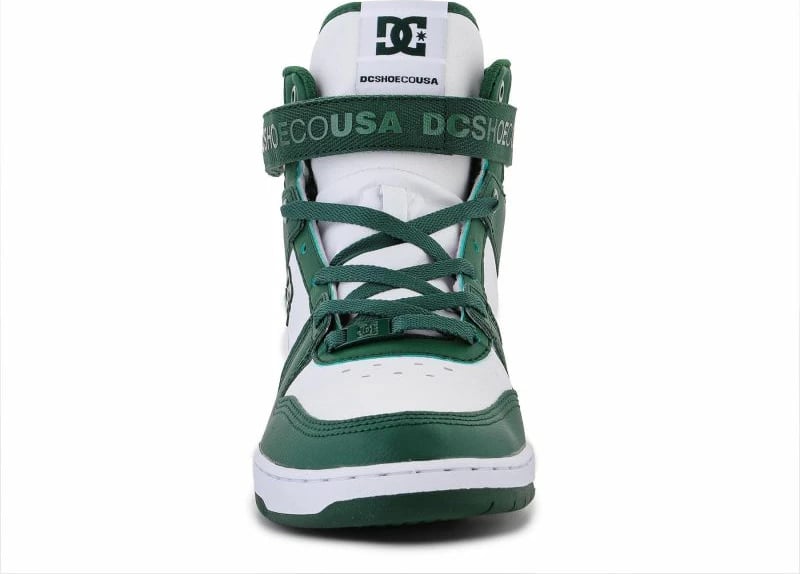 Atlete të larta për meshkuj DC, të bardha me të gjelbër