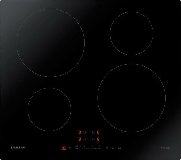 Pllakë gatimi me induksion Samsung NZ64H37070K, 4 zona, e zezë